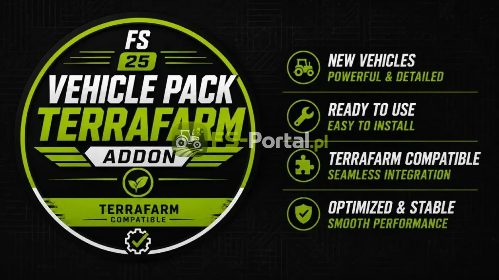 Vehicle Pack – TerraFarm Addon