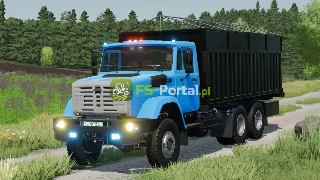 ZiL-4334 & Trailer