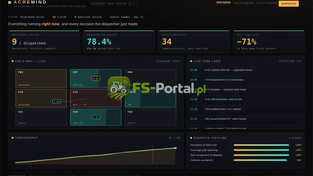 ACREMIND — Autonomous Fleet Orchestration Engine