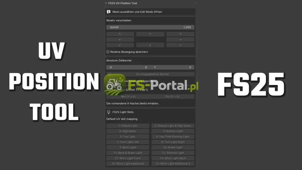 [Blender Add-on] UV Position Tool