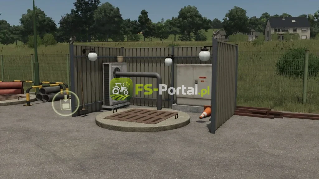 DF fuel burner (underfloor diesel station)