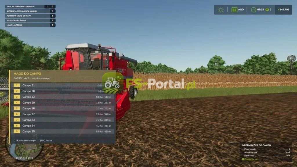 Field center (Planting, Harvesting and Cleaning)