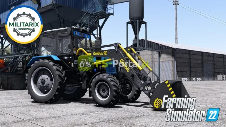GENERAL-X front loader with bucket