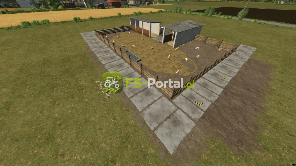 Home stand pig barn