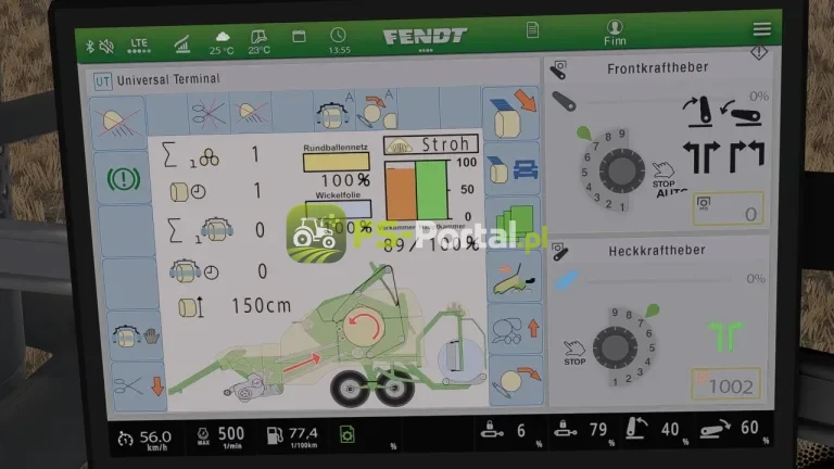 Krone Ultima isoBUS Screen (Prefab)
