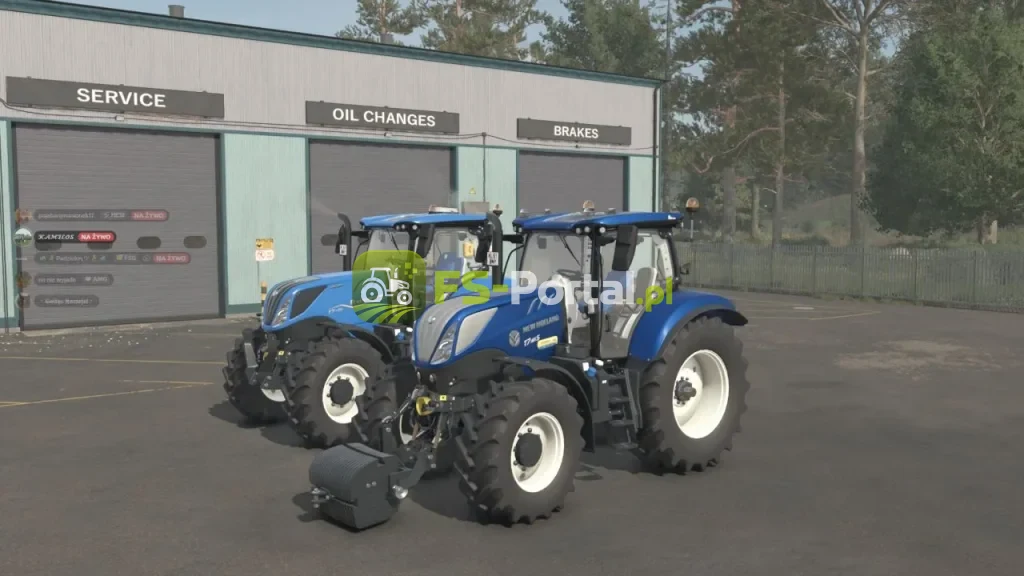 New Holland T7/SWB