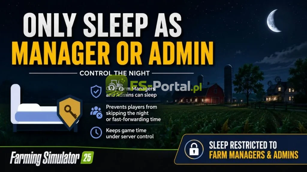 Only Sleep As Manager or Admin