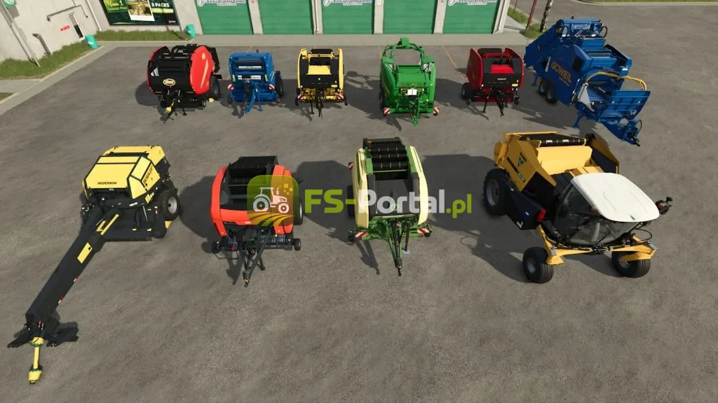 Selectable Bale Capacity Pack