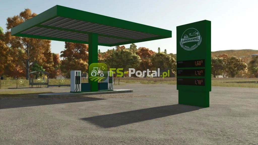 Placeable Gas Station