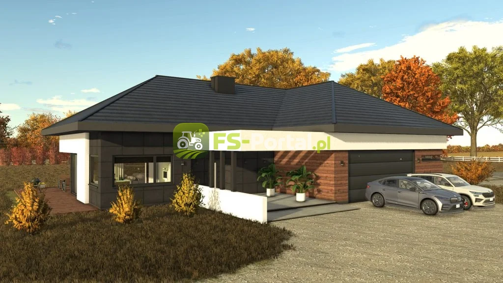 Modern House With Garage