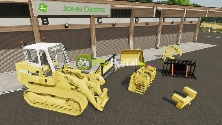 LIEBHERR 622 Crawler Loader Pack