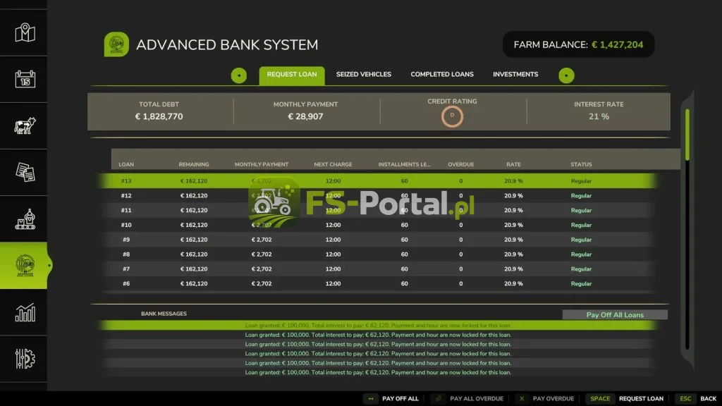 Advanced Bank System