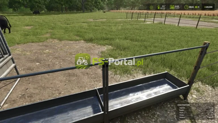 Rain Fills Water Troughs