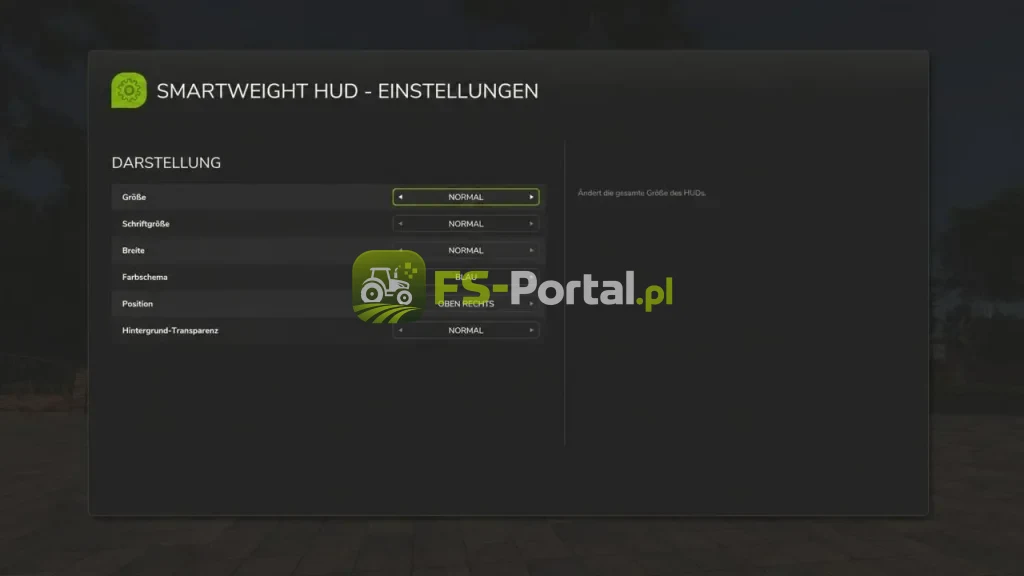 Smart Weight HUD