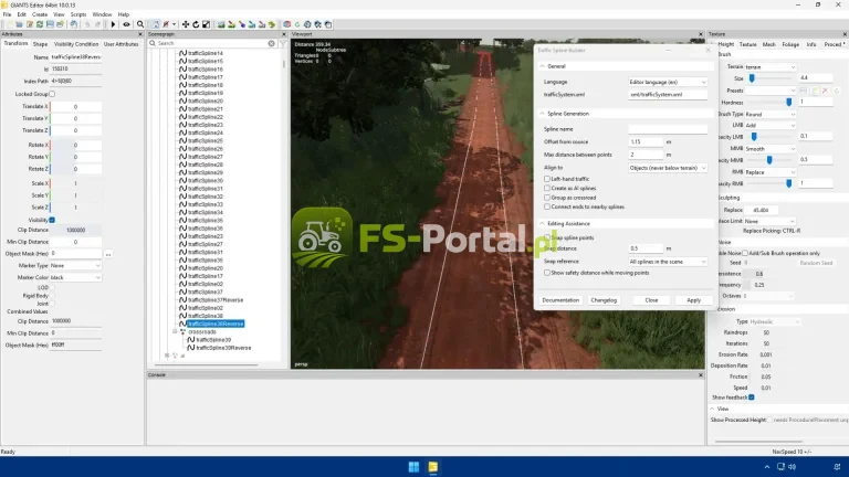 Traffic Spline Builder (Giants Editor 10)