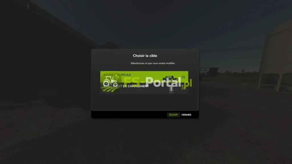 Transfer Speed Menu