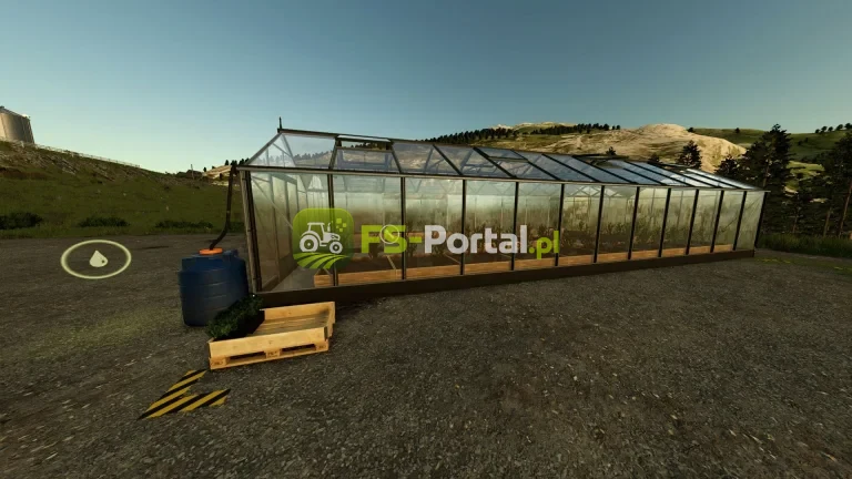 Tree saplings greenhouse