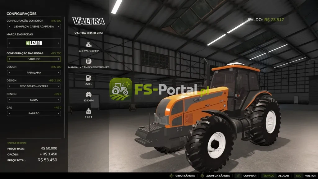 Valtra BH 180 205i