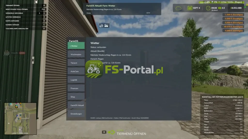 Weather Forecast HUD