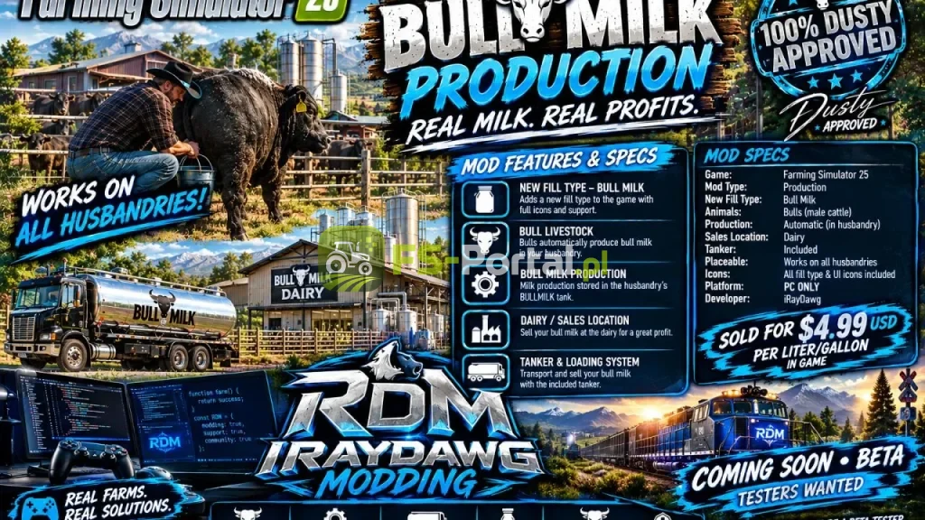 Bull milk production