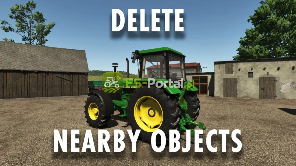 Delete nearby objects
