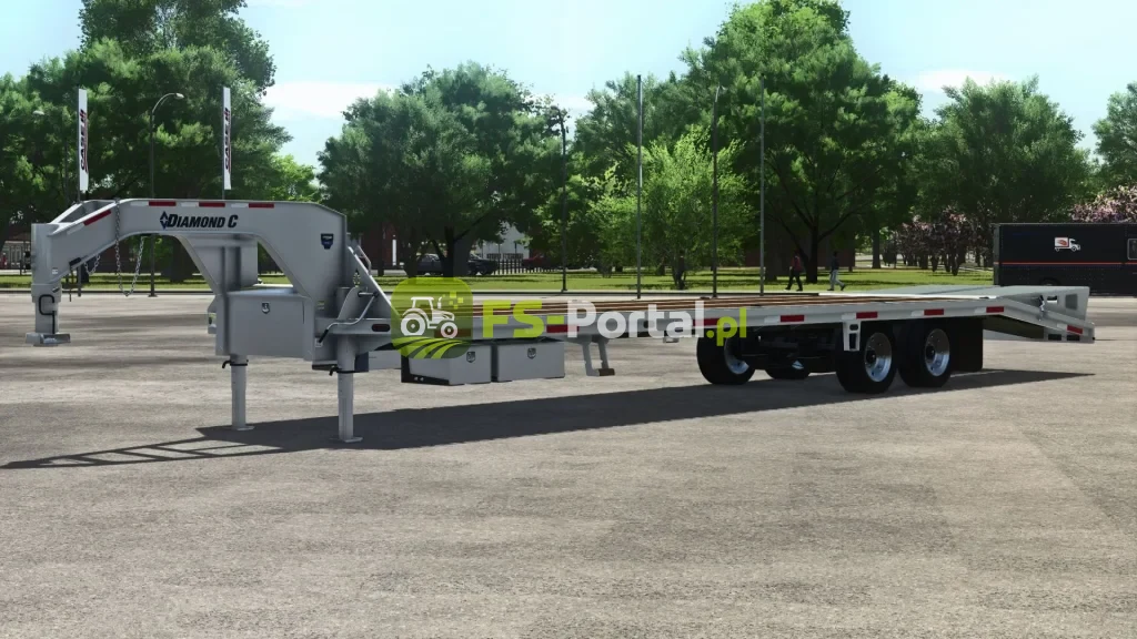 Diamond C FMAX210 40′ Gooseneck Trailer