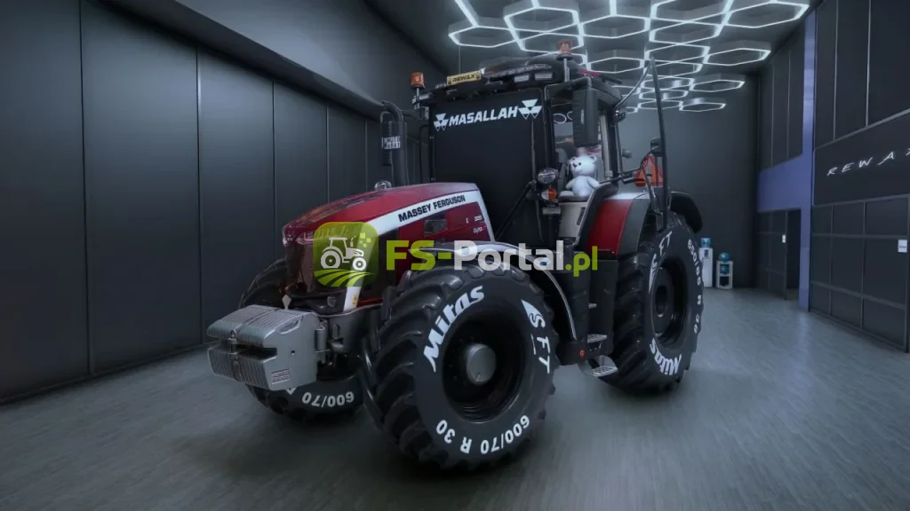 Massey Ferguson 8S Red