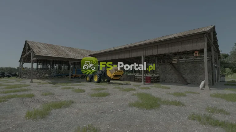 Old-Style Goat Barn