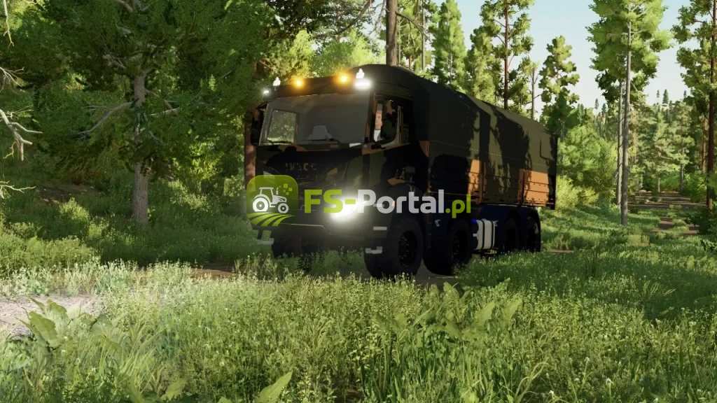 Scania Military Logistics Transport / Cargo Truck
