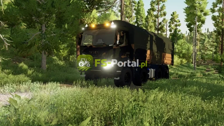 Scania Military Logistics Transport / Cargo Truck