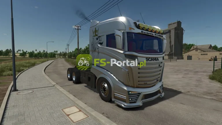Scania R1000 Silver
