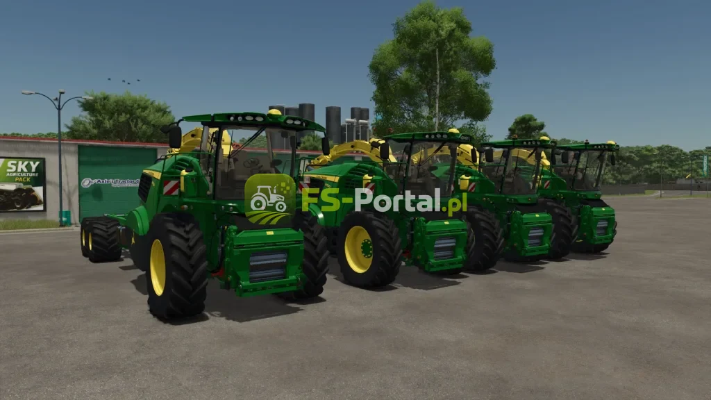 John Deere 9000 Container Carrier