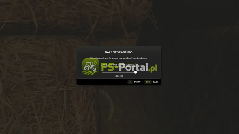 Automatic Bale Storage