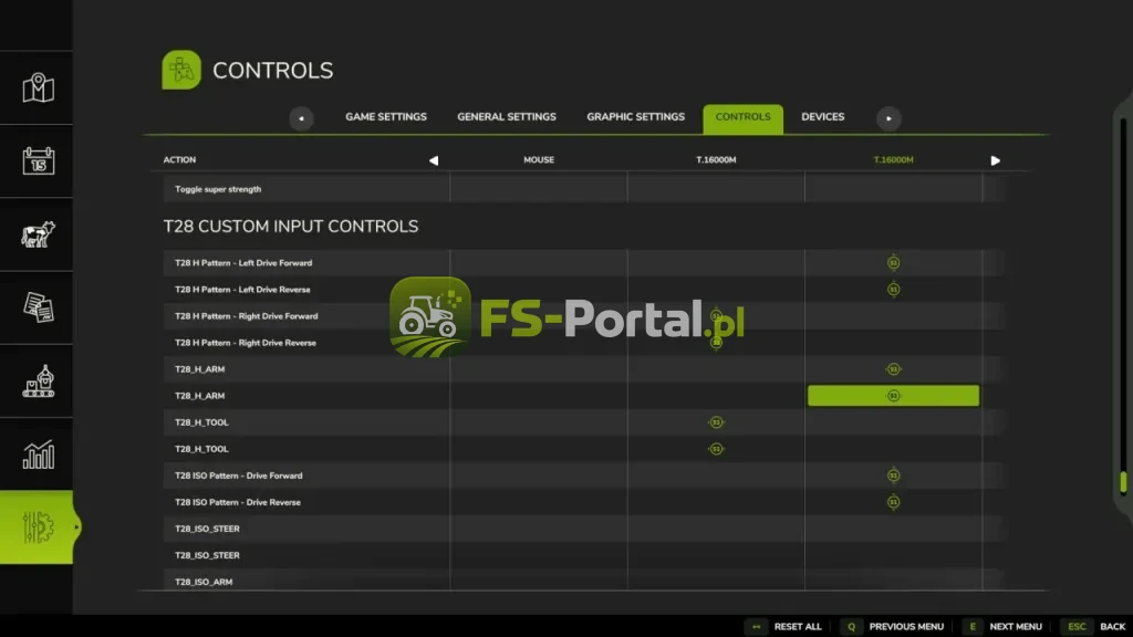 Separate Driving Controls by Individual Machine