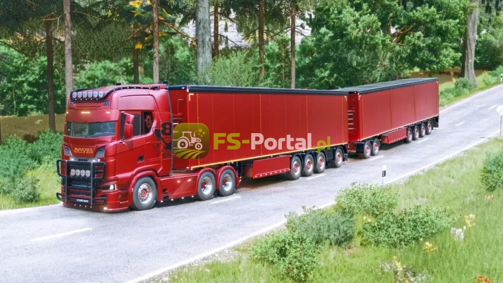 STAS Walking floor trailer