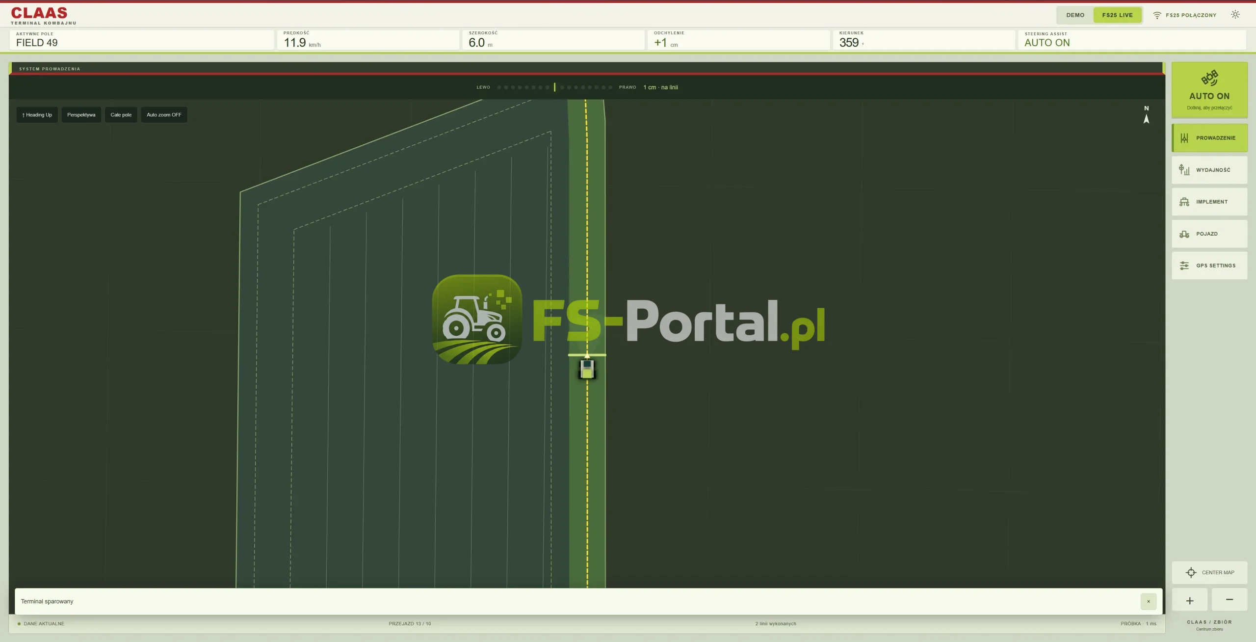 Field GPS terminal — zdjęcie 1
