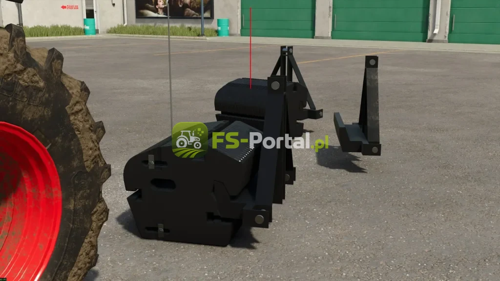 New Holland weight 900 kg