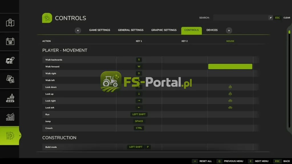 Settings Search