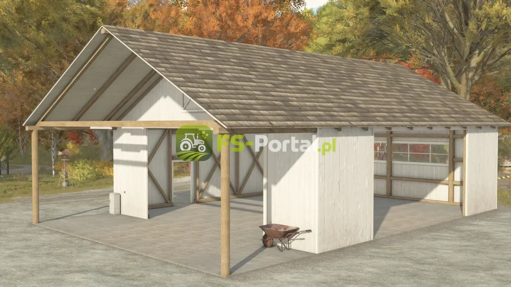Wooden Open Barn
