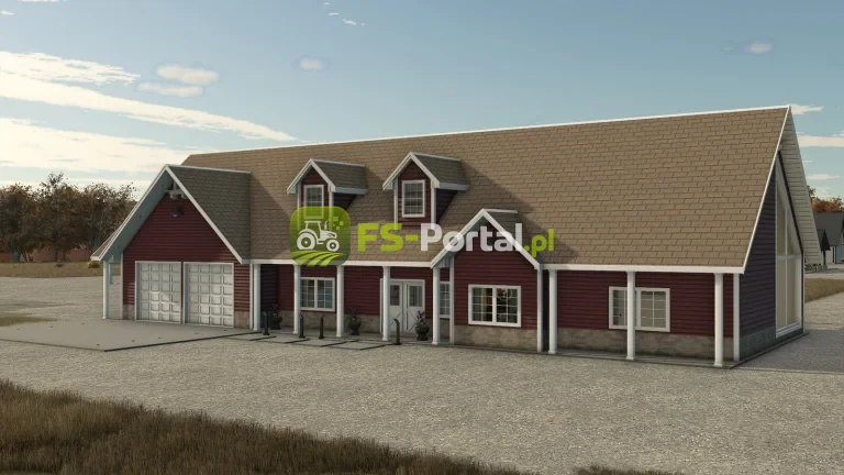 House With Two Car Garage