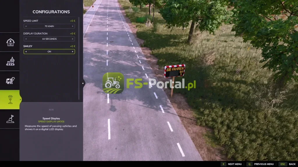 Speed Display