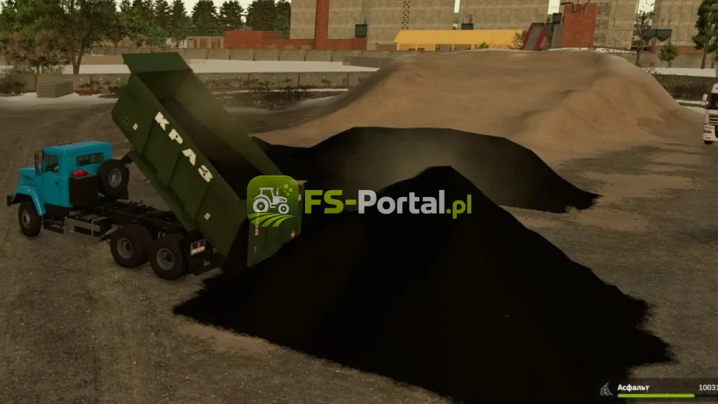 Steam for asphalt and manure