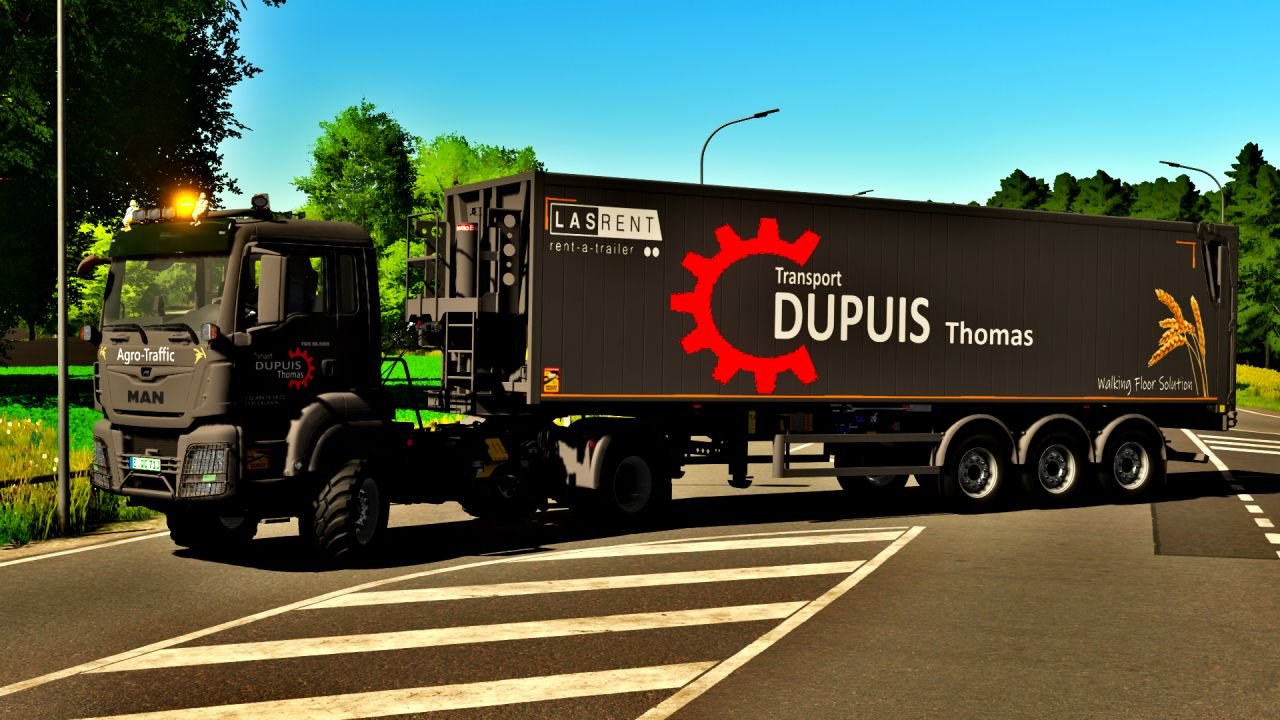 Transport ciężarówek + śmieciarek DUPUIS Thomas IRL