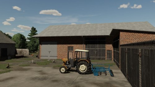 More information about "Barn With Garage And Chicken Coop"