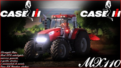 More information about "Case IH MX 110 Edit"