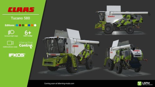 More information about "Pakiet żniwiarski Claas"