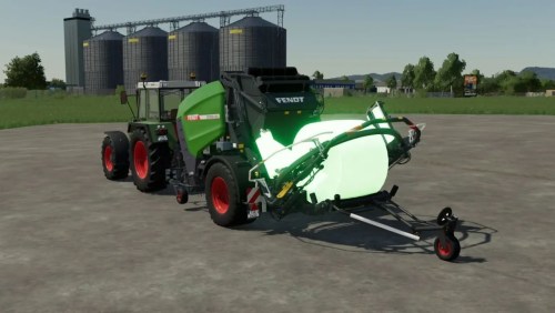 More information about "Fendt / Massey Ferguson Szybka, podświetlana prasa do bel okrągłych"