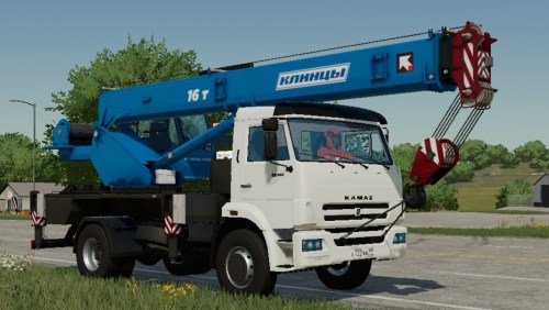 More information about "FS22 Dźwig Kamaz Klinccy 4x2"
