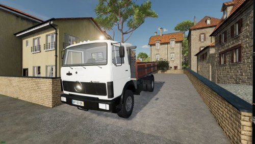 More information about "FS22 Mercedes Benz 817 - Drewniana Wywrotka"