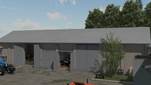 More information about "Barn With Cows"